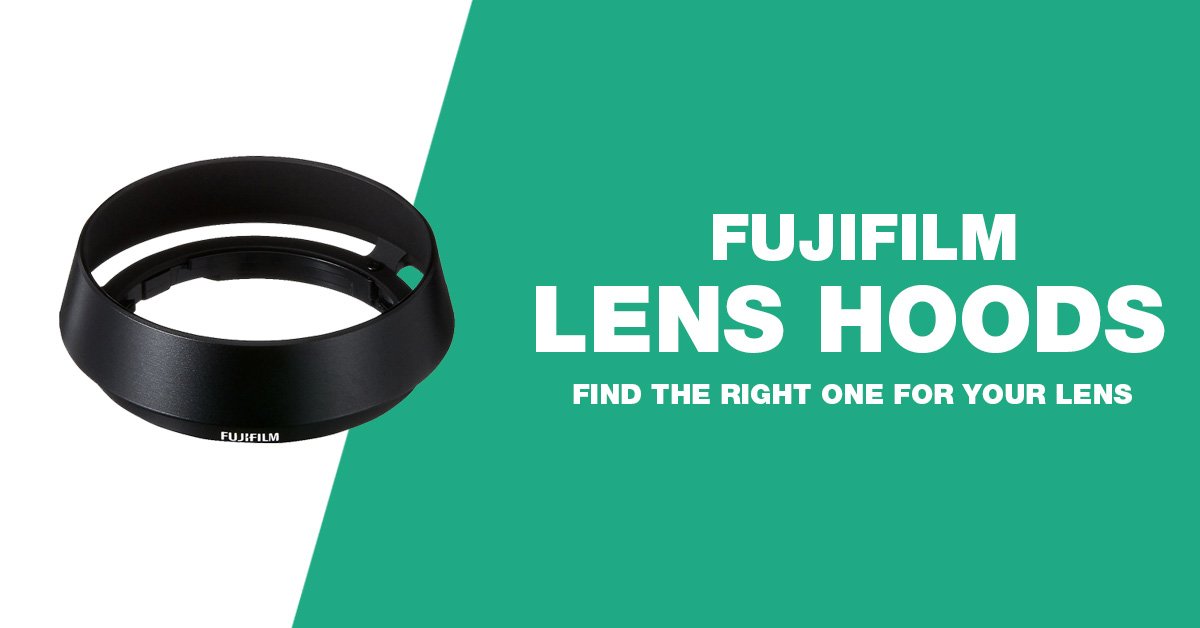 Fujifilm lens hood graphic