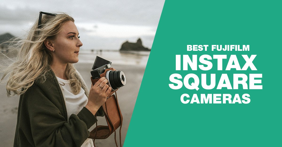 best instax square cameras graphic