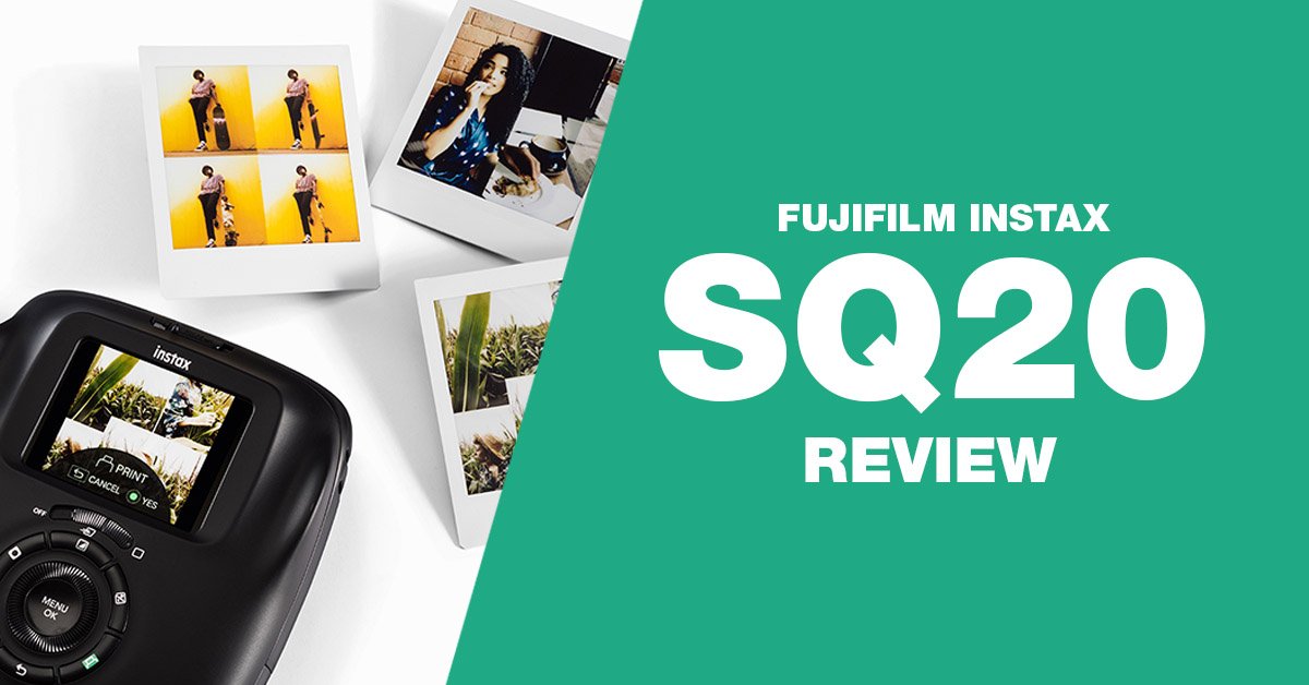 Fujifilm Instax Square SQ20 review graphic