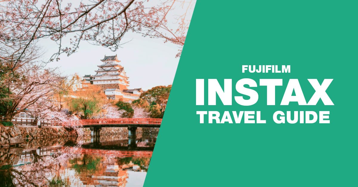 Fujifilm Instax travel guide graphic