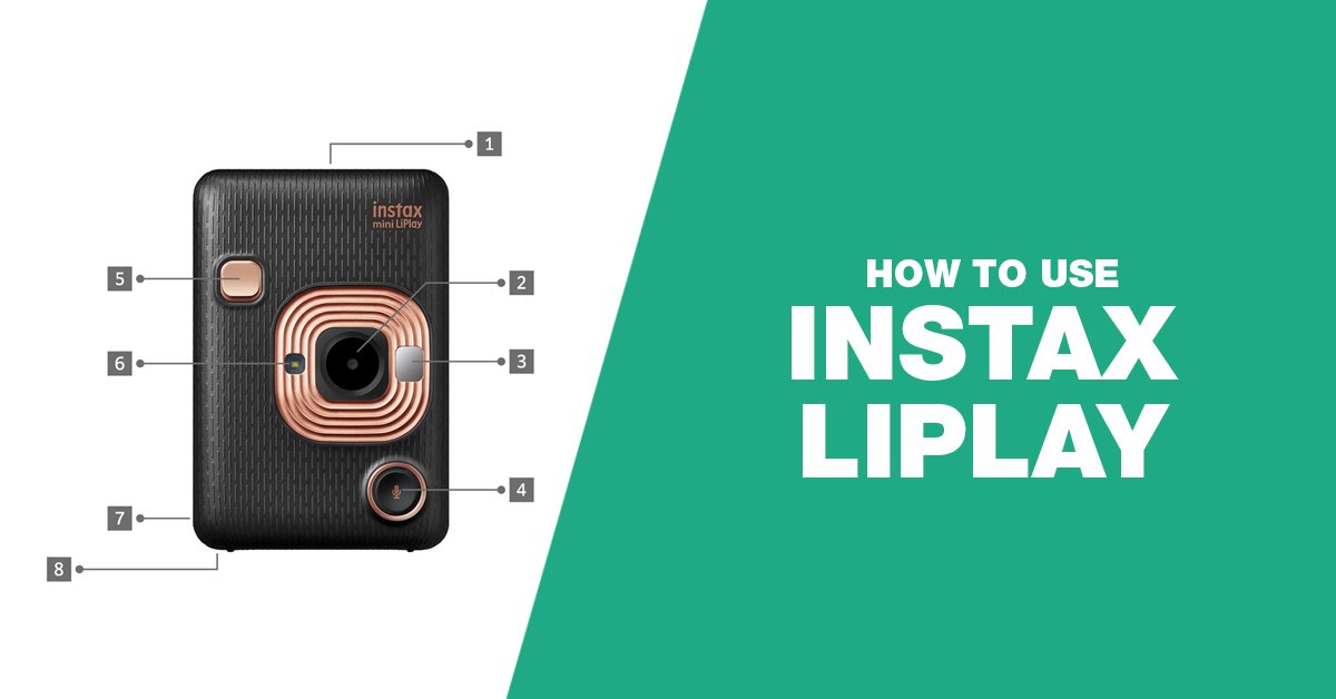 How to use the Instax Mini Liplay graphic